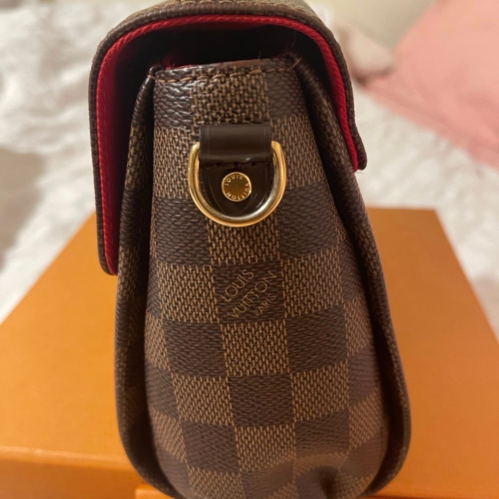 Louis Vuitton Brown Checkered Crossbody Bag - Picture 11 of 13
